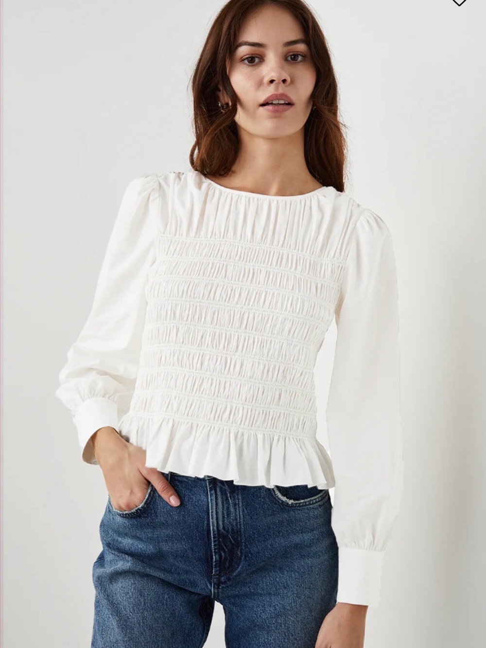 NEW RAILS Tabi top Long Sleeves. Size Large.  Retail $198